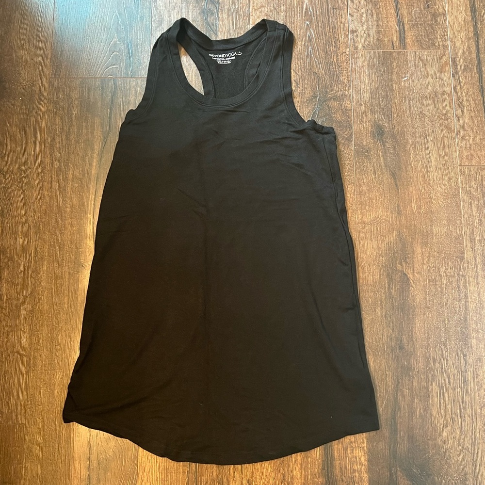 Beyond yoga black tank dress
